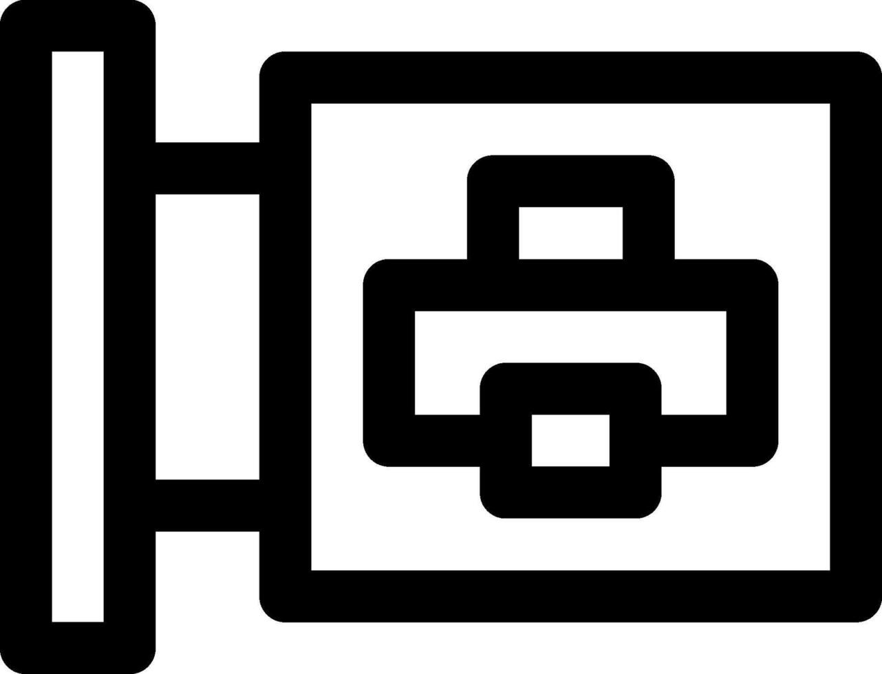 A black and white icon of a medical device vector