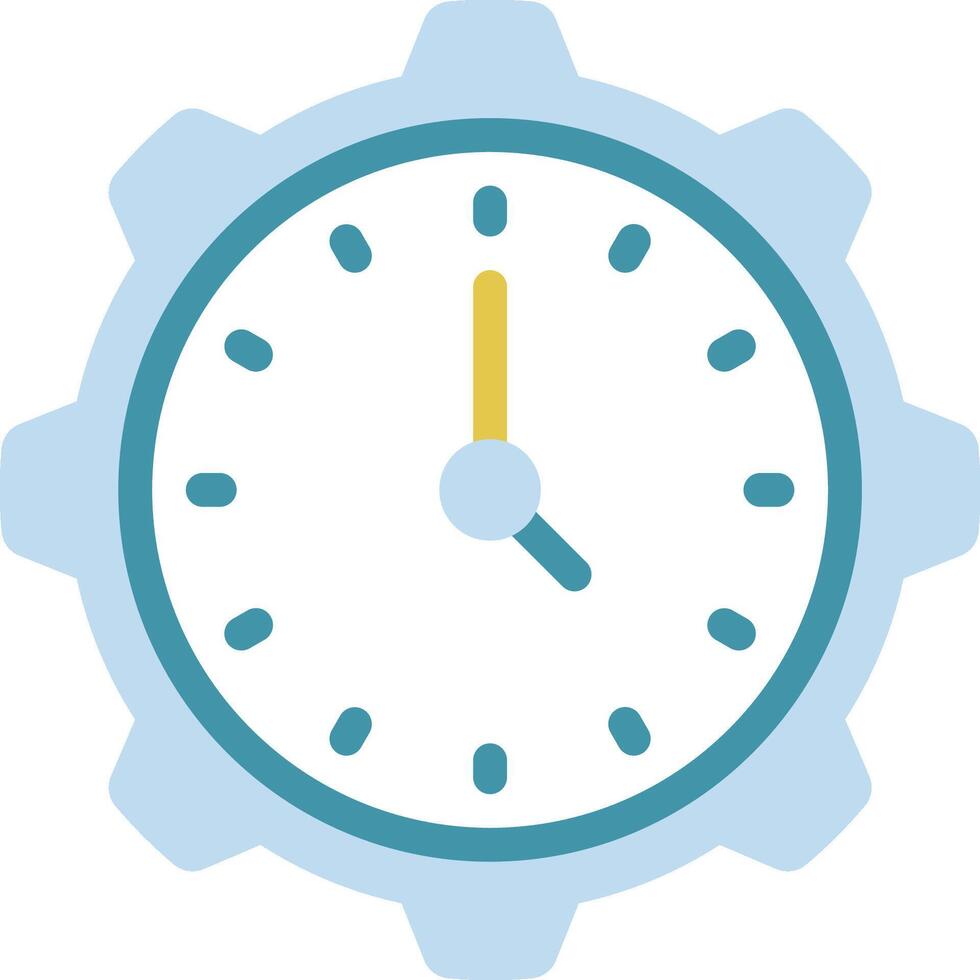 A clock icon on a white background vector