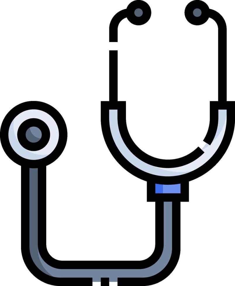 A stethoscope icon on a white background vector