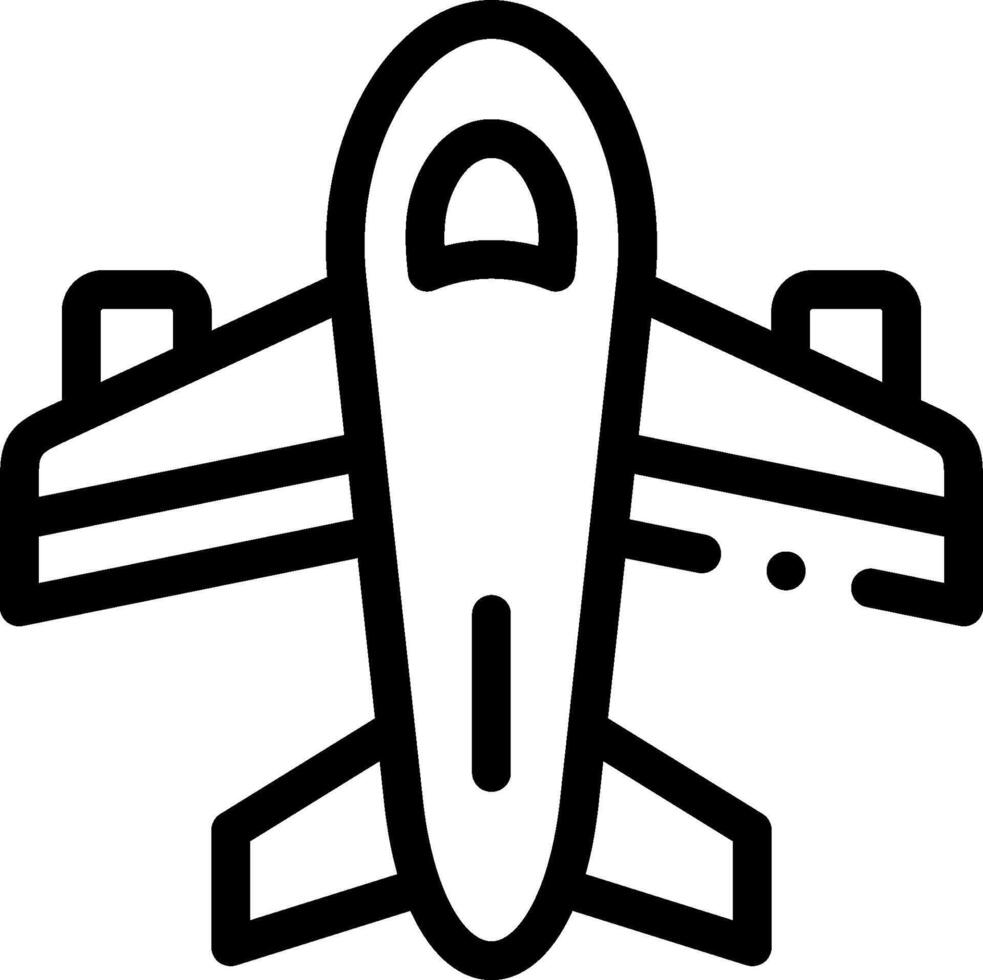 Airplane icon illustration vector