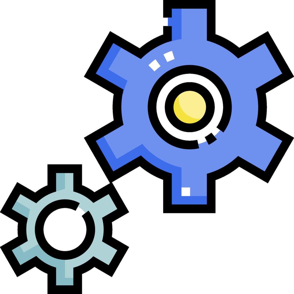 Gears and gears clipart vector