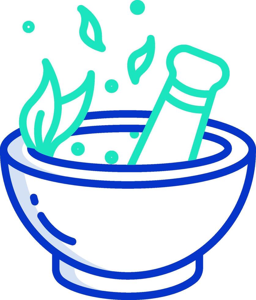 A bowl with a bottle of wine and a leaf vector