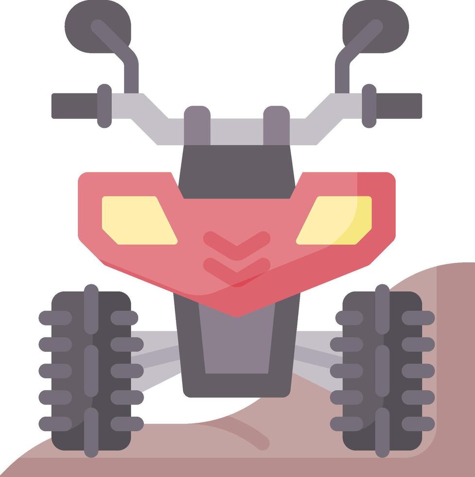 Atv quad bike illustration vector