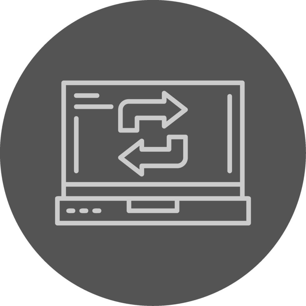 Refresh Icon Design vector