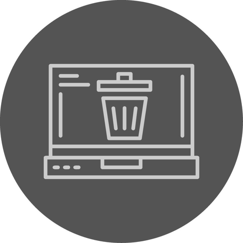 Trash Icon Design vector