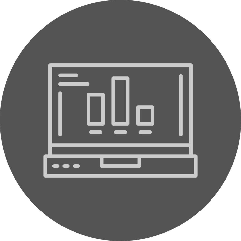 Chart Icon Design vector
