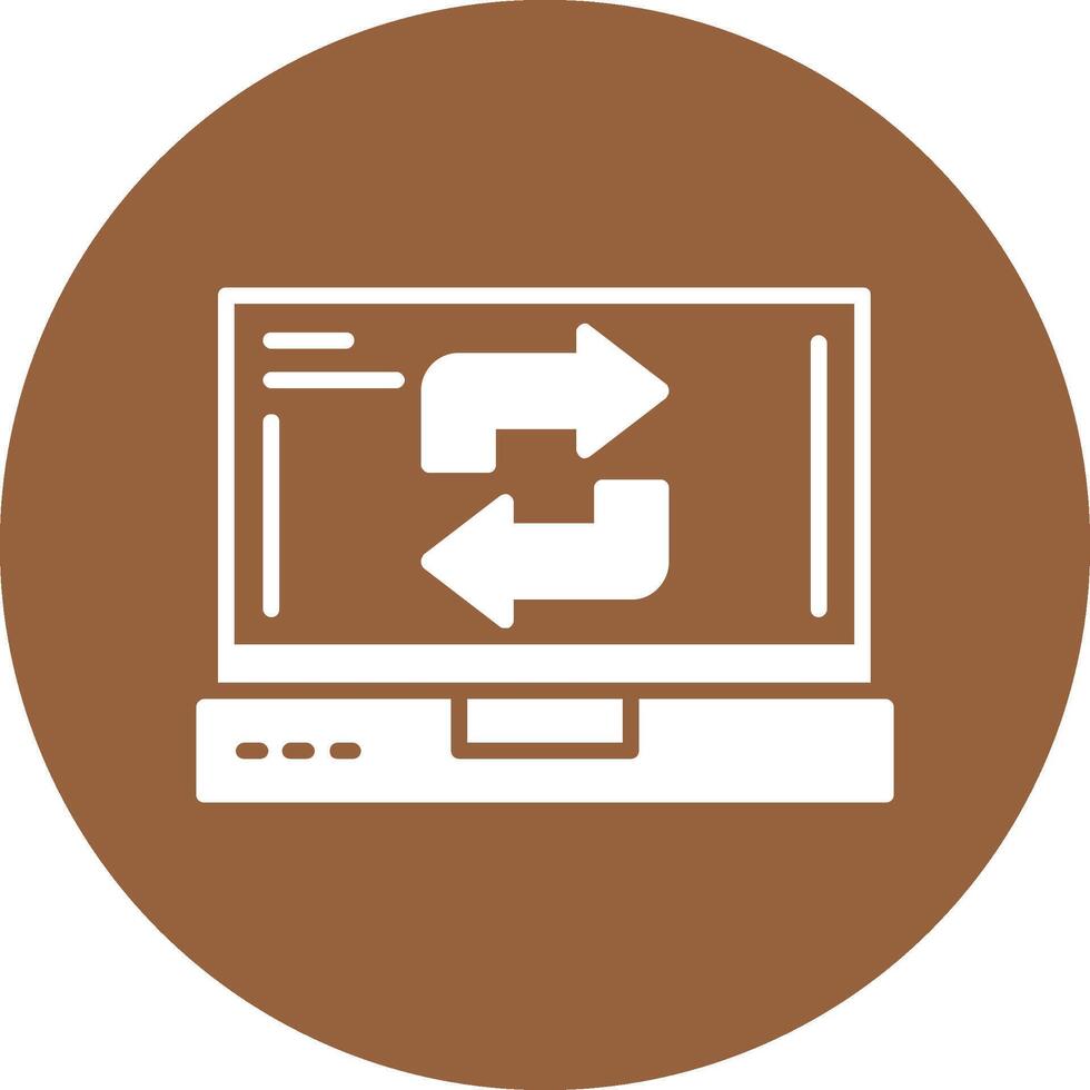 Refresh Icon Design vector