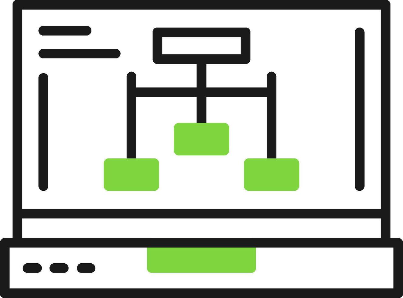 Network Icon Design vector