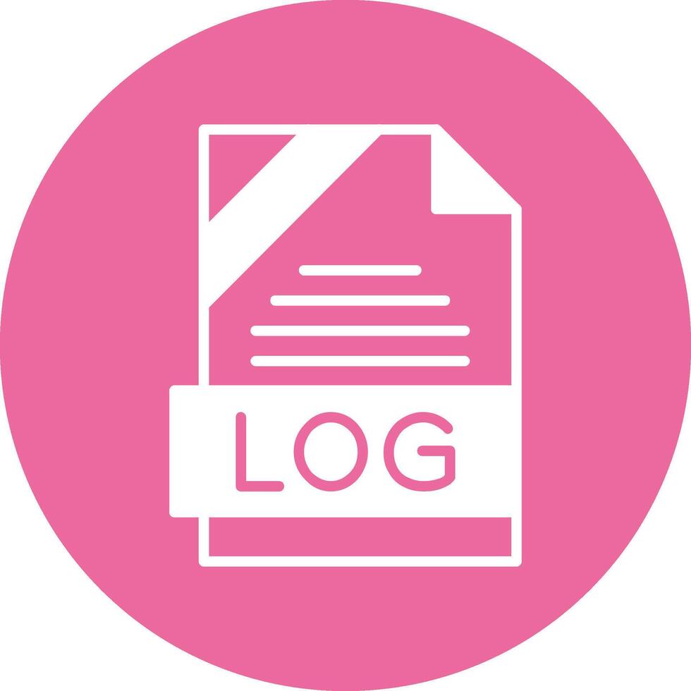 LOG Icon Design vector