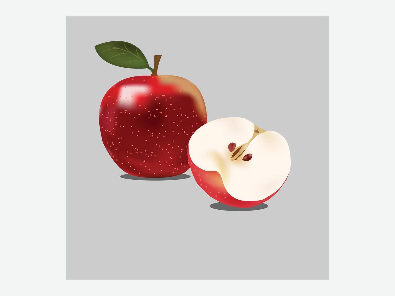 Fresh Apple illustration vector