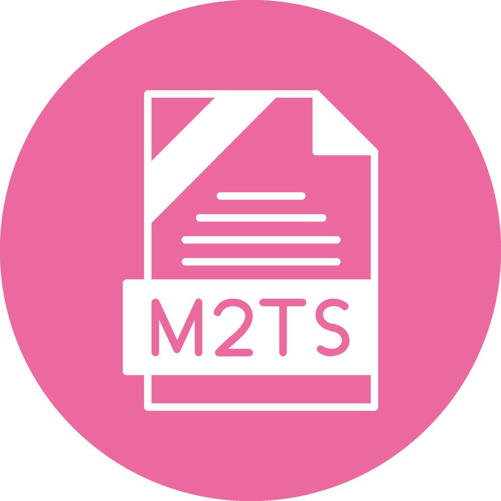 M2TS Icon Design vector