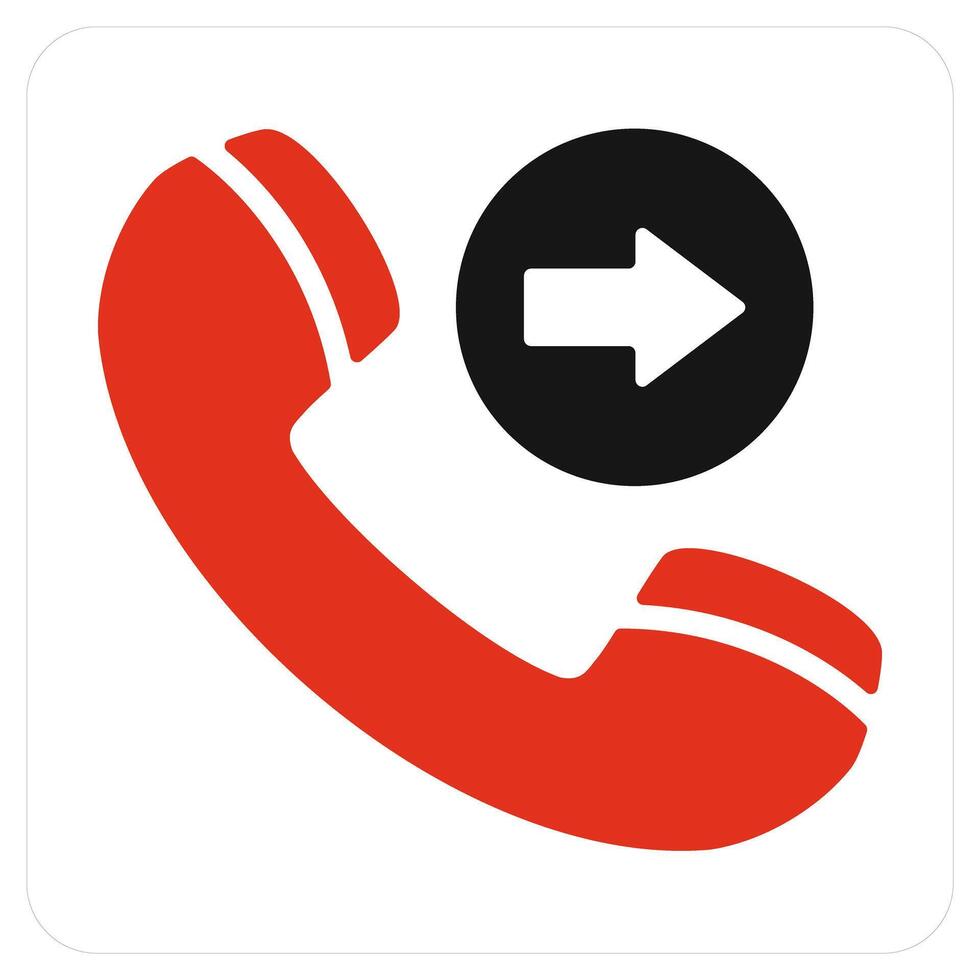 Send Call and calling icon concept vector