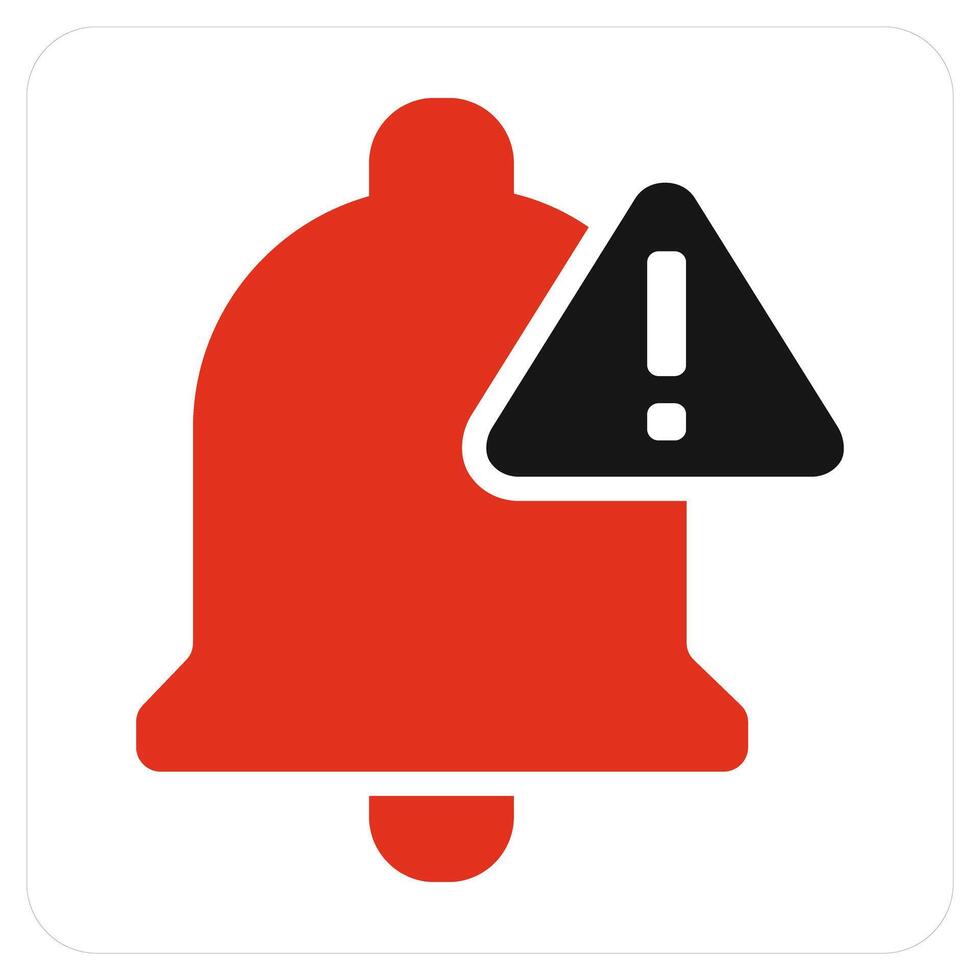 Alert and warning icon concept vector