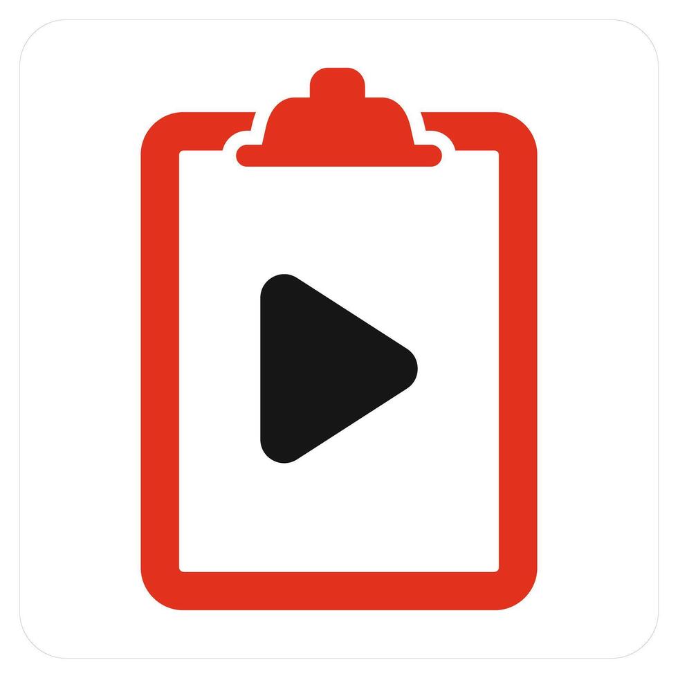 File and search icon concept vector