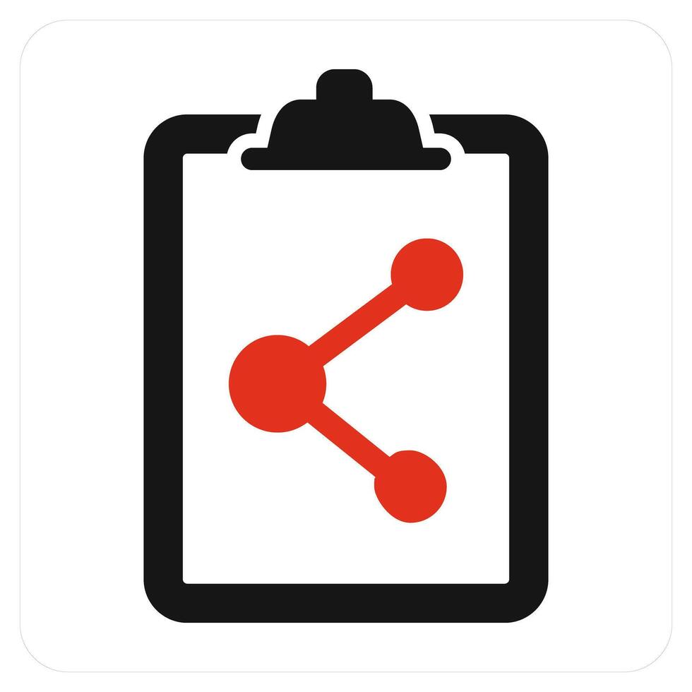 Share Document and offer icon concept vector