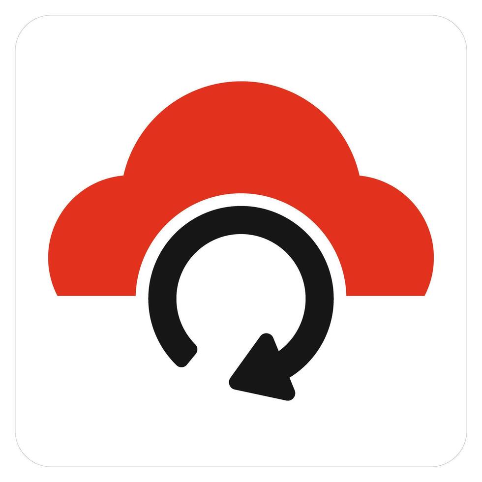 Update Cloud and data icon concept vector