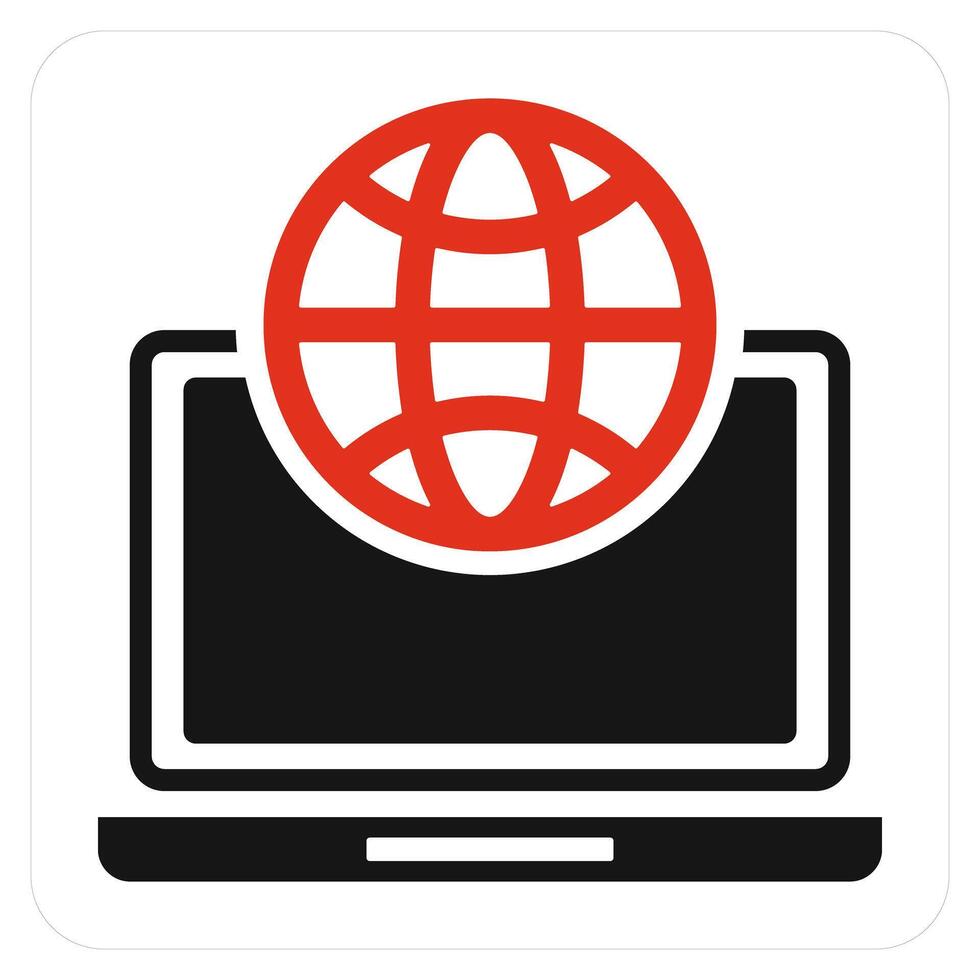 Web Browser and browser icon concept vector