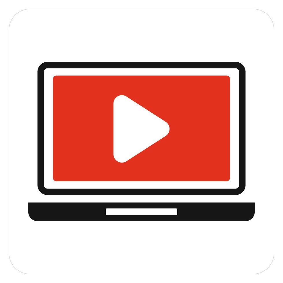 Online and online icon concept vector