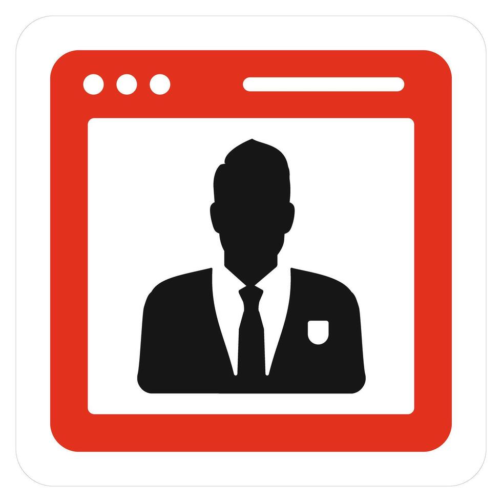 User Details and user icon concept vector