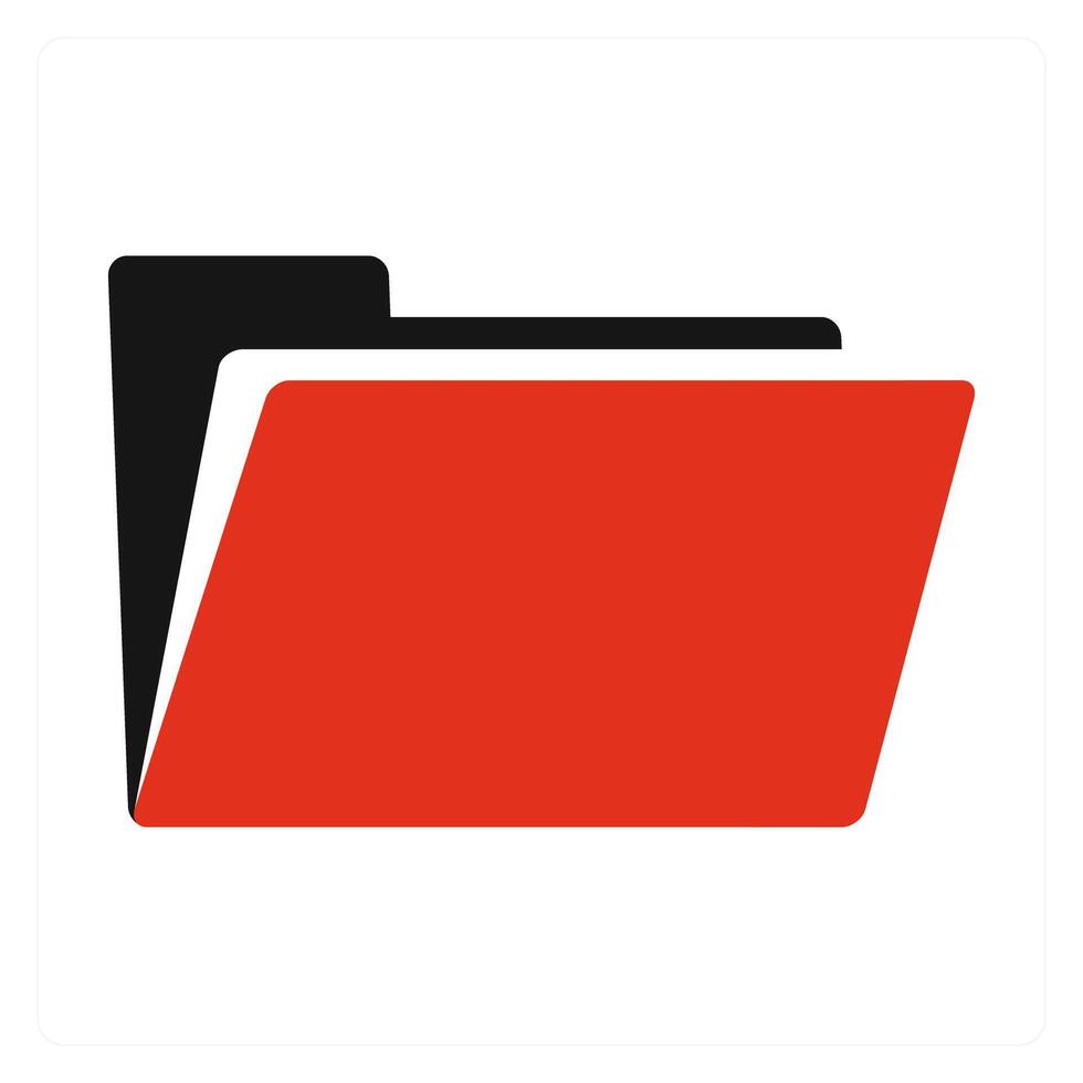 Folder and office icon concept vector