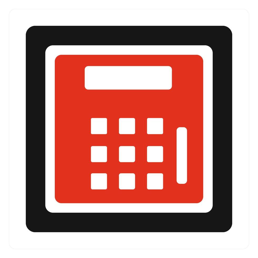 Locker and security icon concept vector