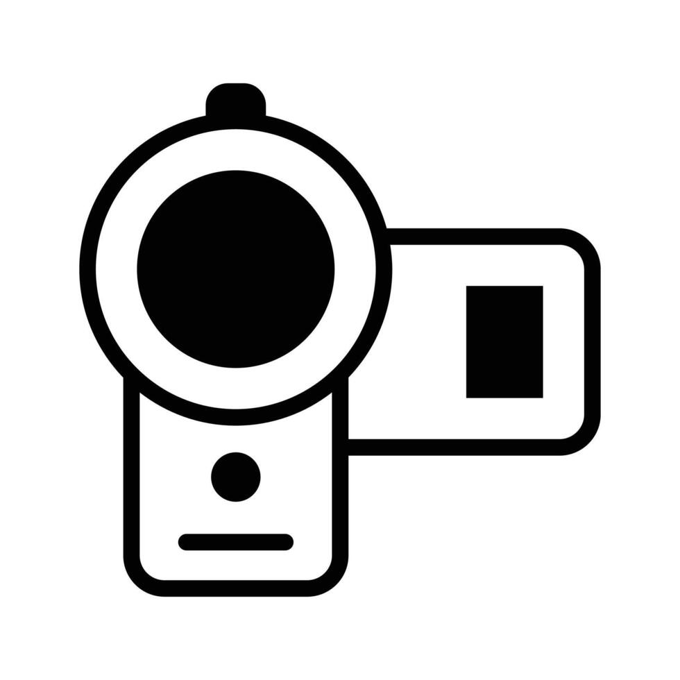 Handycam design, camera icon vector