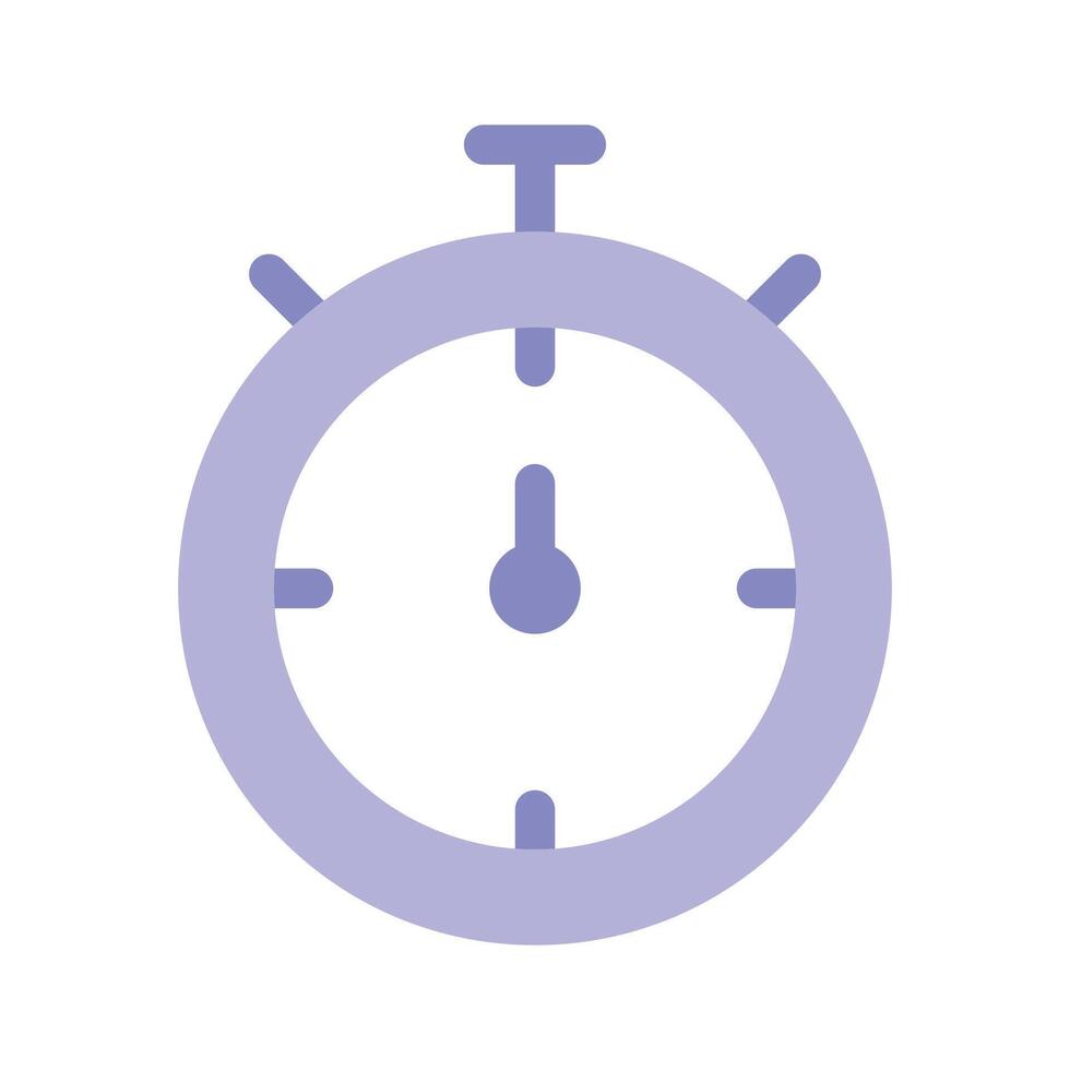 Stopwatch symbolizing time, countdown, or tracking activities vector