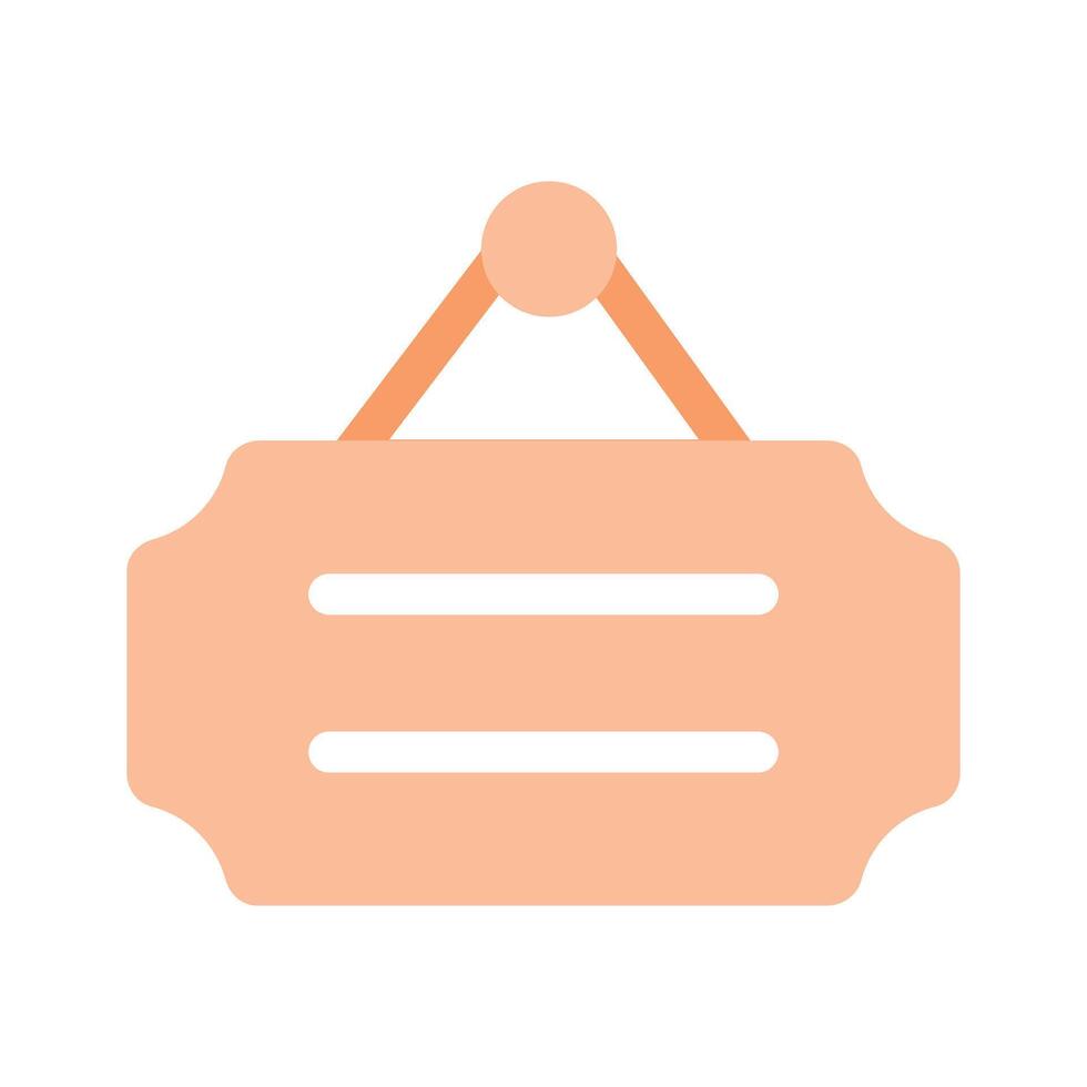 Get this amazing icon of signboard in modern style vector