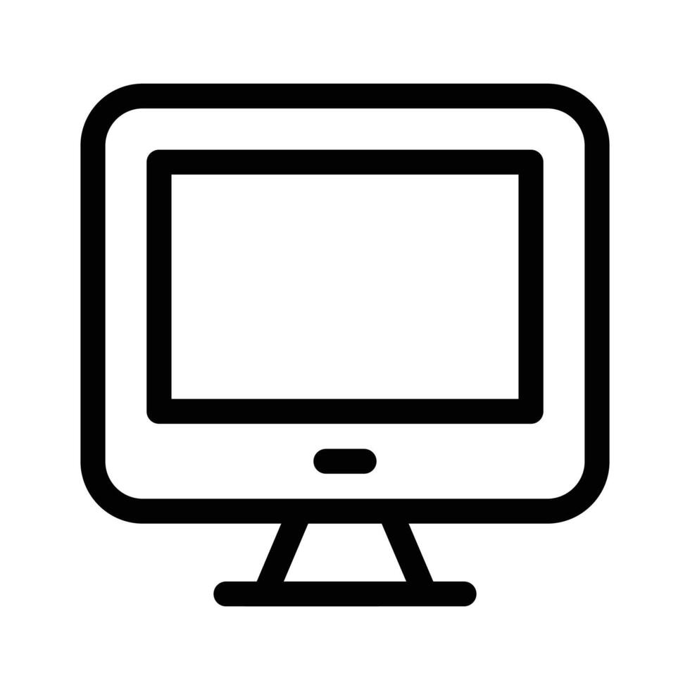 Take a look at this amazing icon of computer monitor vector
