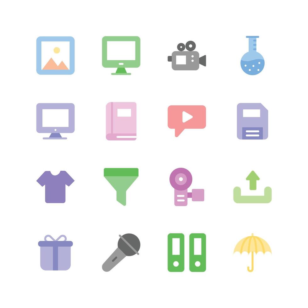 Collection of user interface and web icons, ready for premium use vector