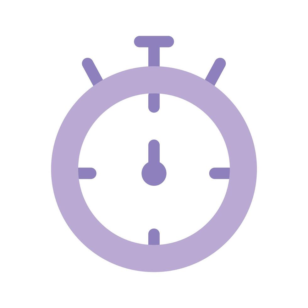Stopwatch symbolizing time, countdown, or tracking activities vector