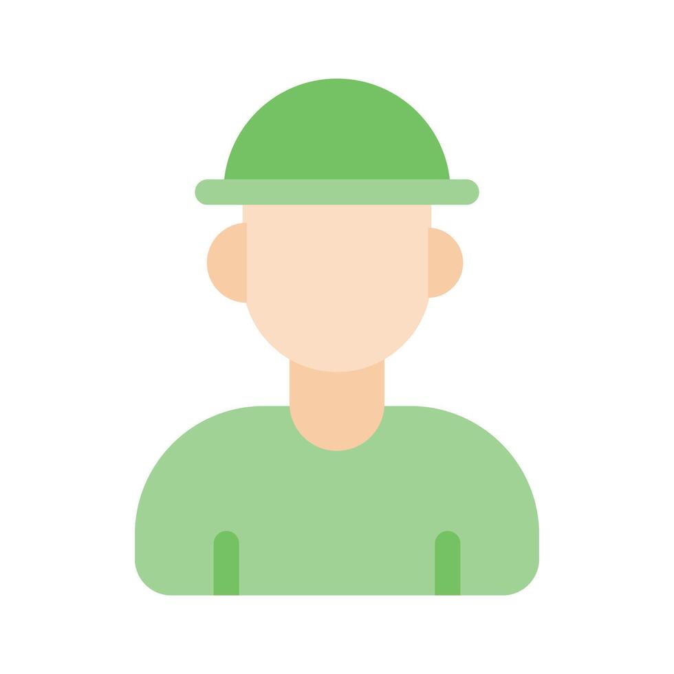 A person face representing an individual profile or account vector
