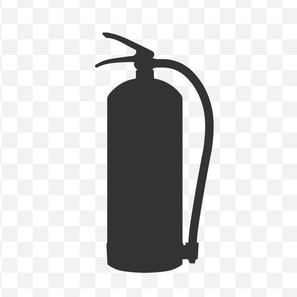 Fire extinguisher emergency icon sign symbol. illustration image. Isolated on white background. vector