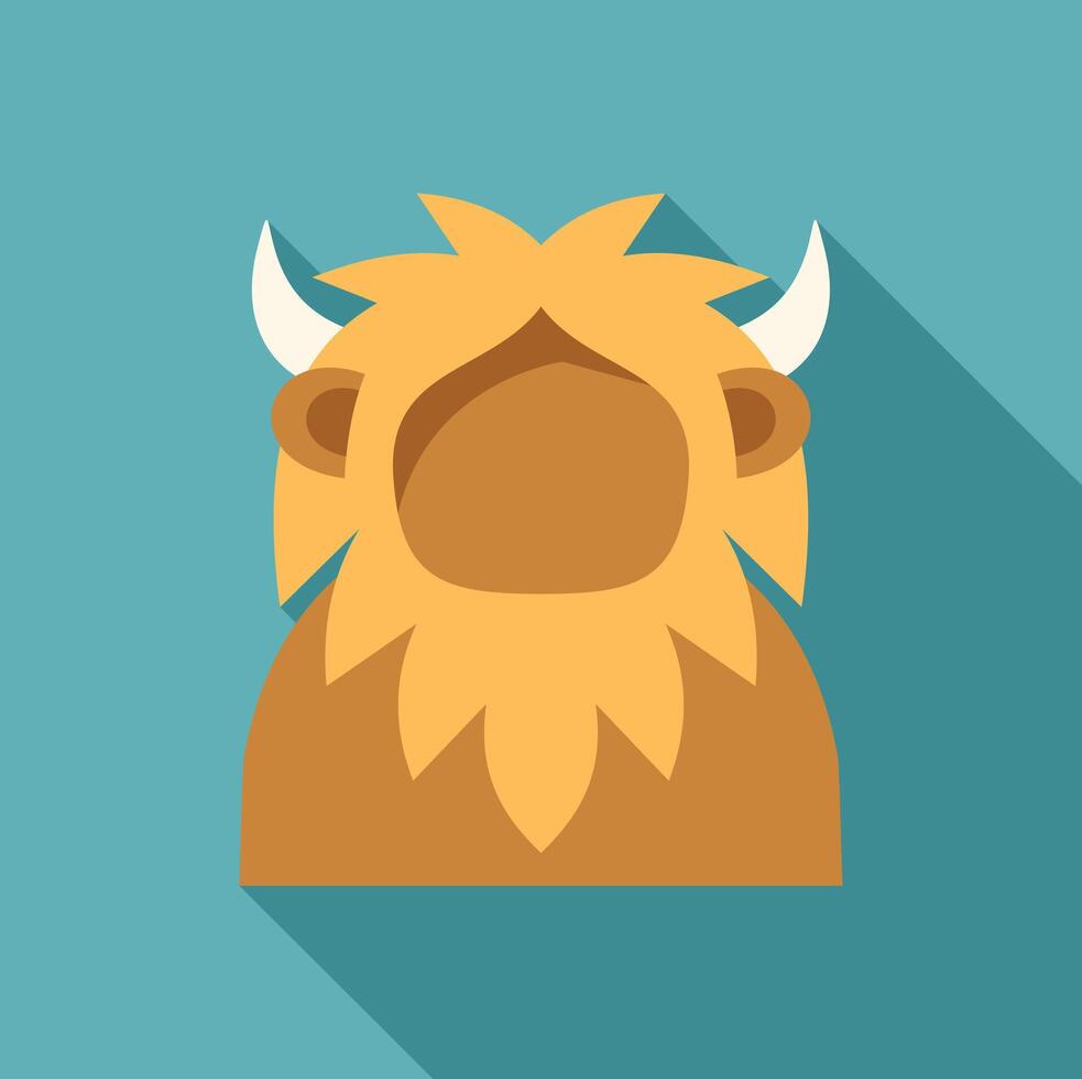 Person wearing lion costume having fun at party vector