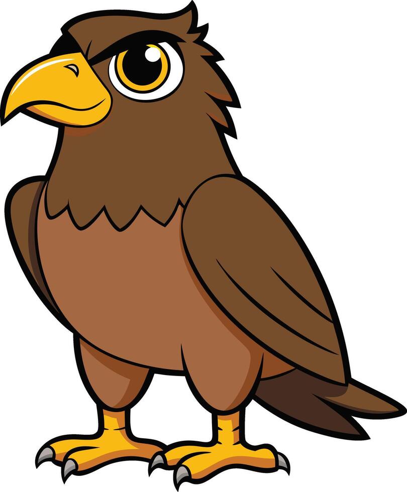 A Eagle Cartoon artwork vector