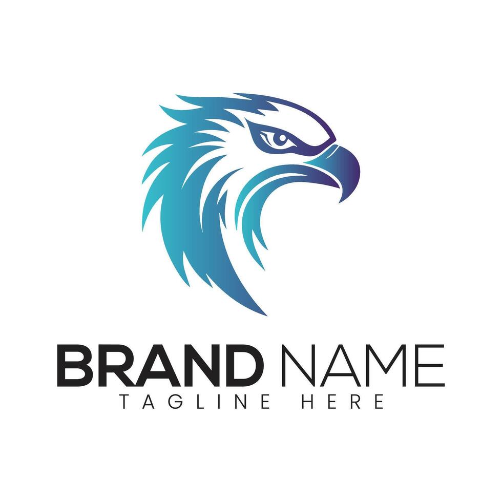 An eagle logo design for a business vector
