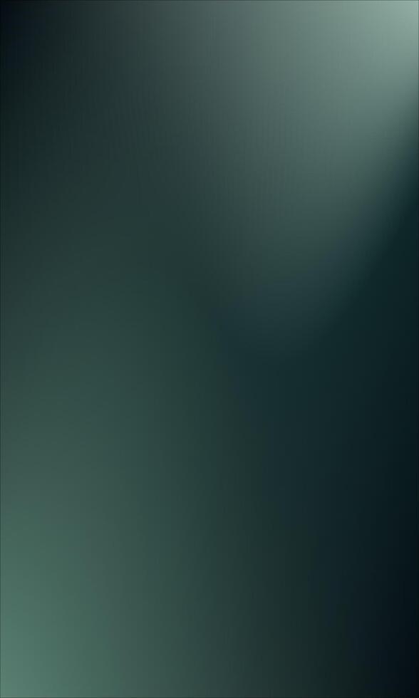 Dark green mystery gradient illustration. Background for flyer, social media post, screen, mobile app, wallpaper vector