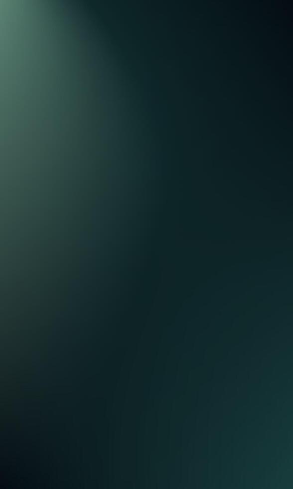 Calm dark green luxury gradient illustration. Background for flyer, social media post, screen, mobile app, wallpaper vector