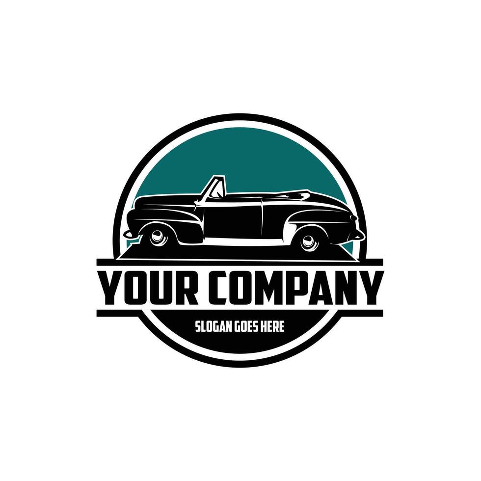 Greased lightning isolated white background side view. best for logos, badges, emblems, icons, available in eps 10. vector