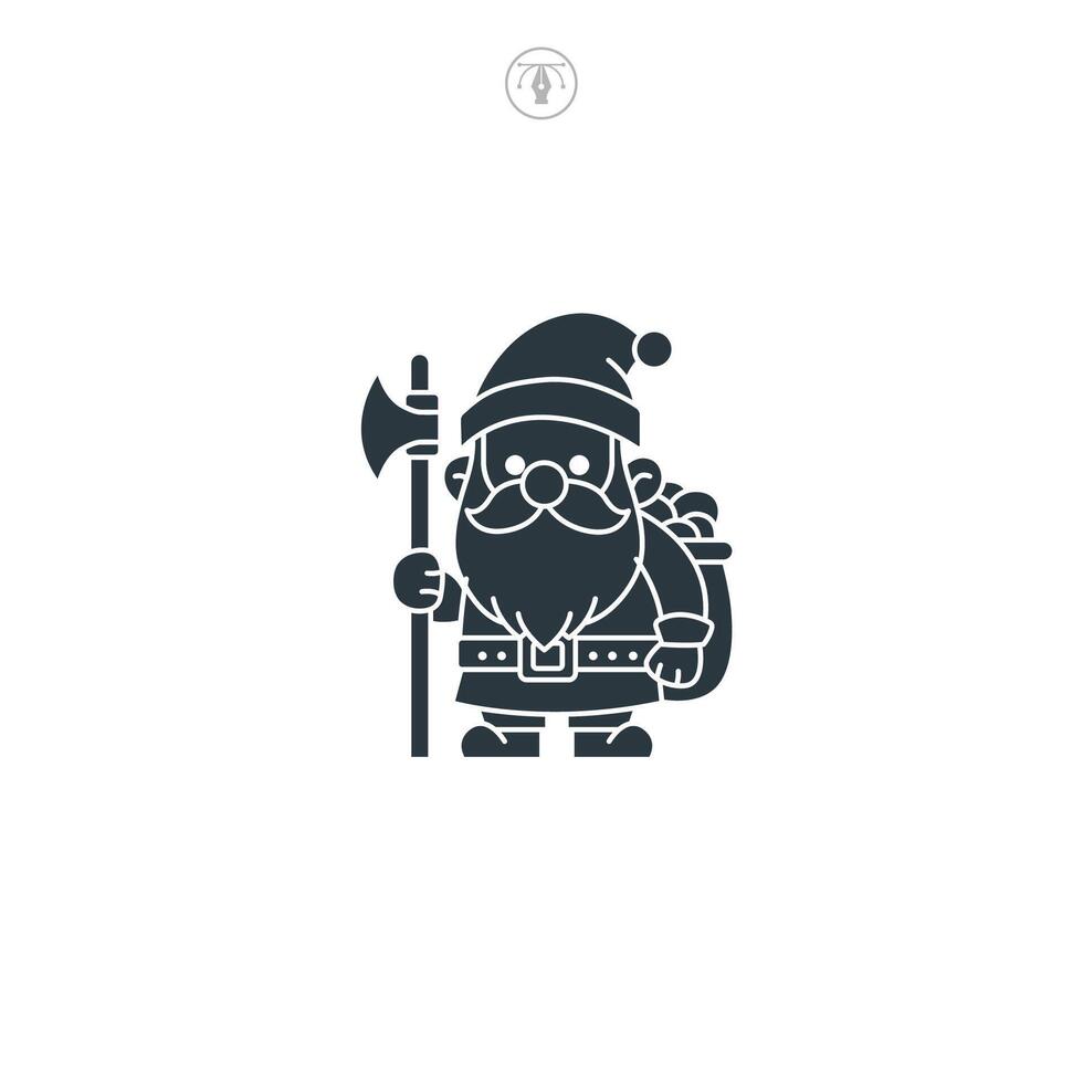 Dwarf icon symbol illustration isolated on white background vector