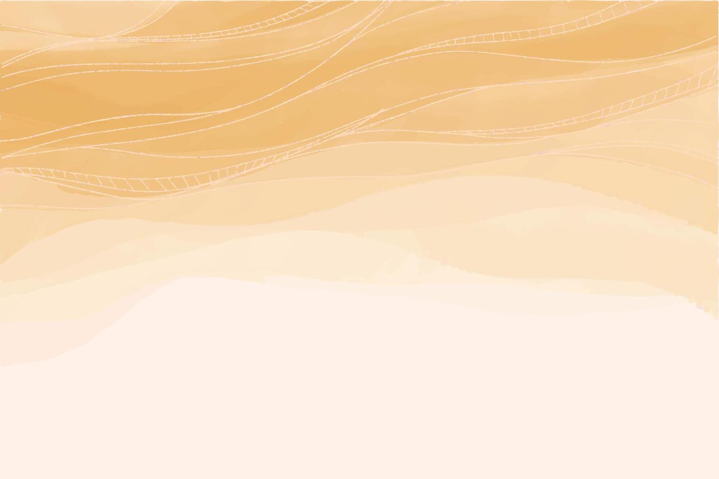 Autumn abstract watercolor background vector