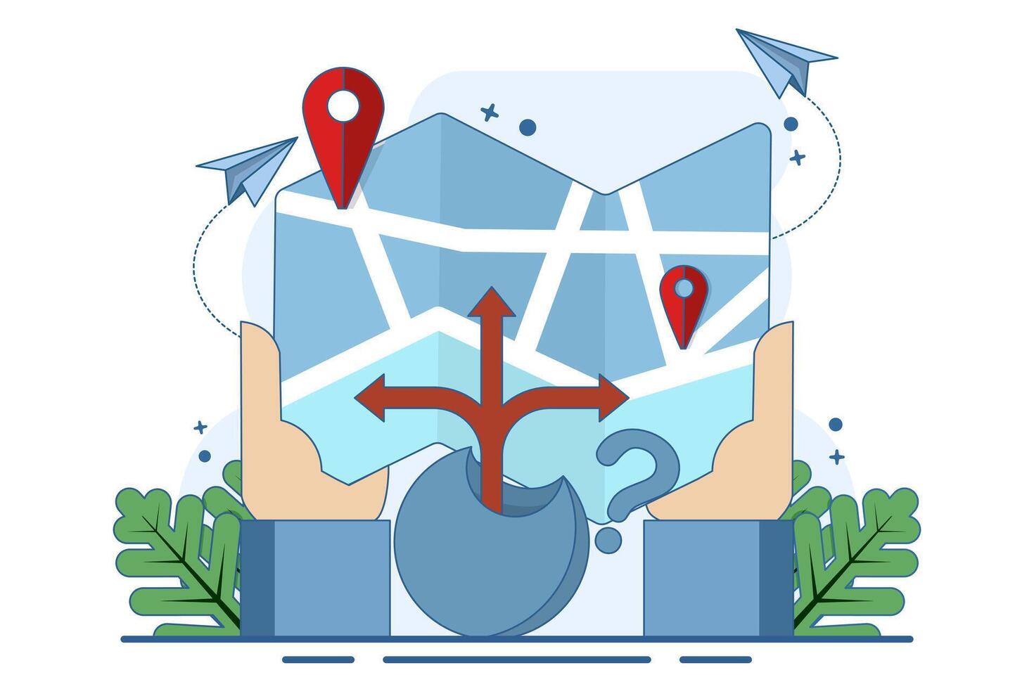 map concept. map UI elements. Geographical position and address. GPS location, bar and dashboard templates. web design for mobile apps with theme interface. flat illustration. vector
