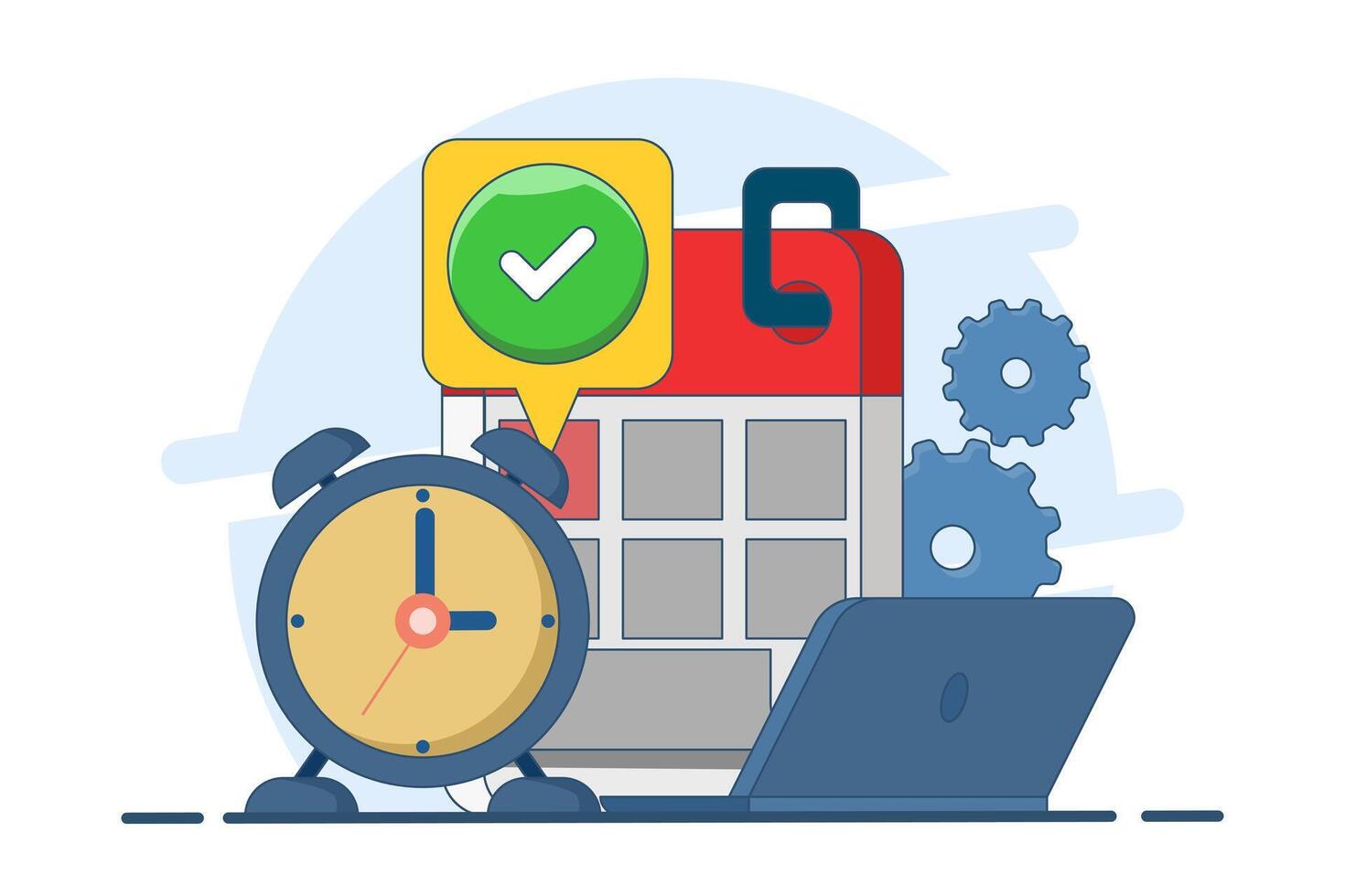 Time schedule concept time management deadline planner start Time schedule concept time management deadline planner start