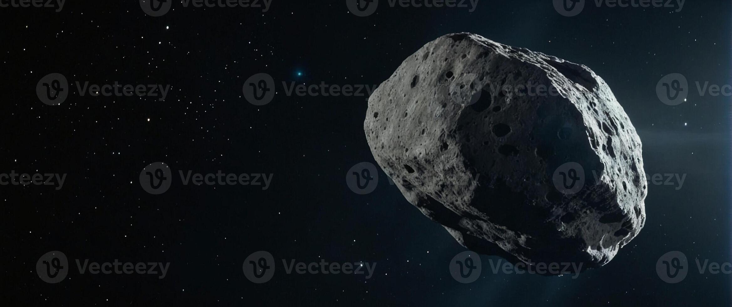 An asteroid is seen in this image from the space agency photo
