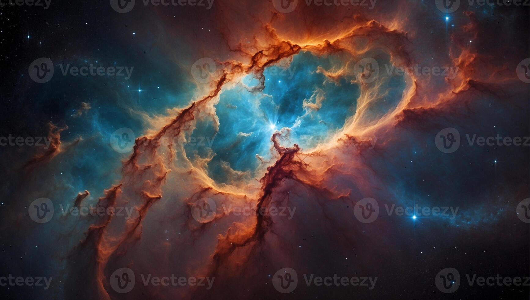 The crab nebula, a nebula in the constellation of crab photo