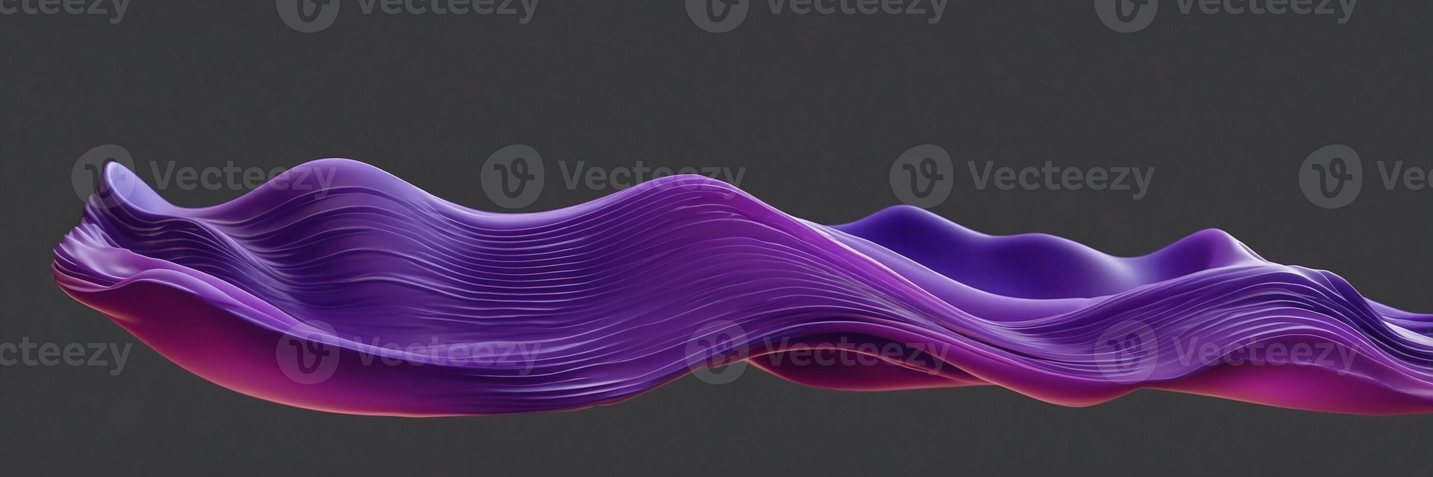 3d rendering of a wave photo