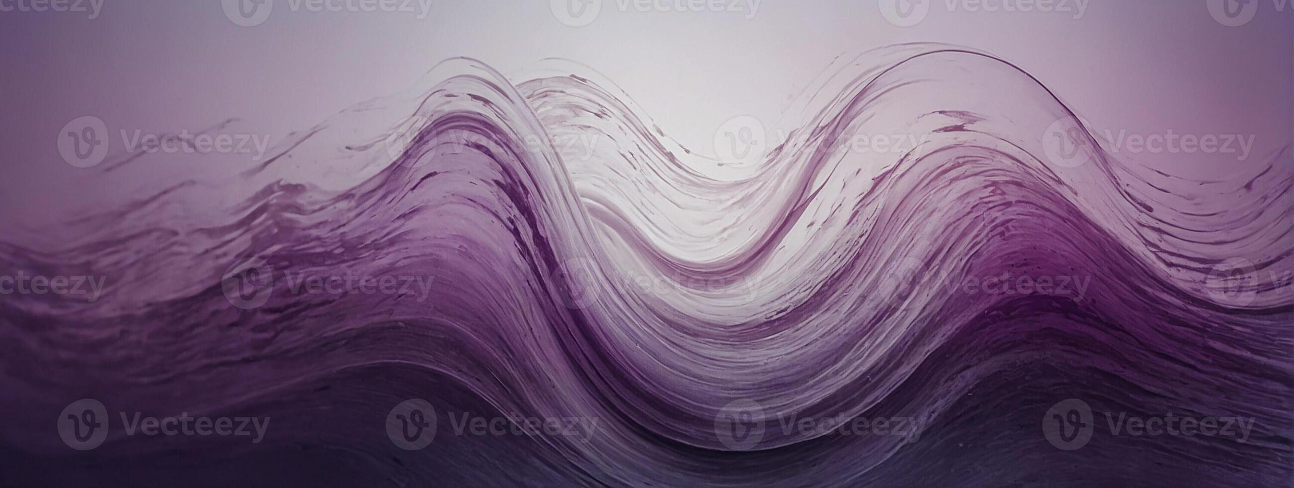 Abstract purple wave background photo