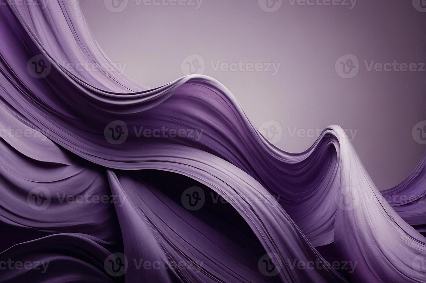A purple wave of fabric is shown in this image photo