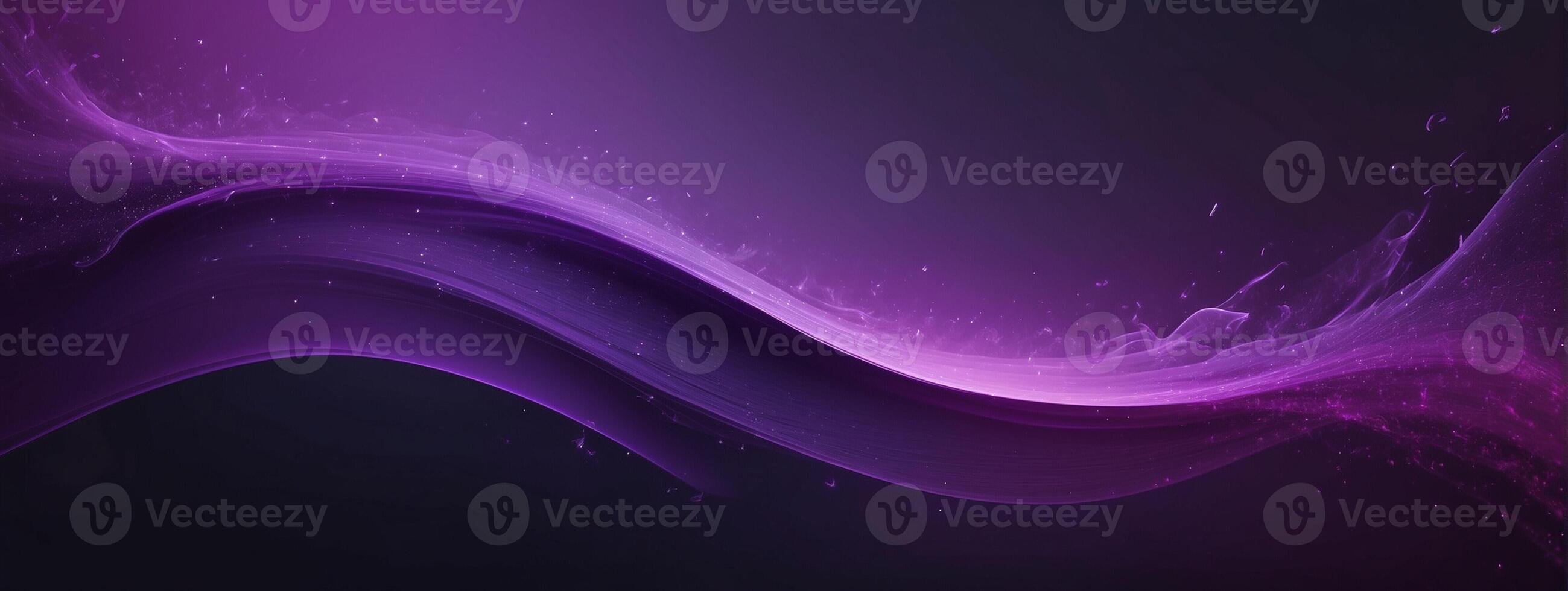 A purple and black background with waves photo