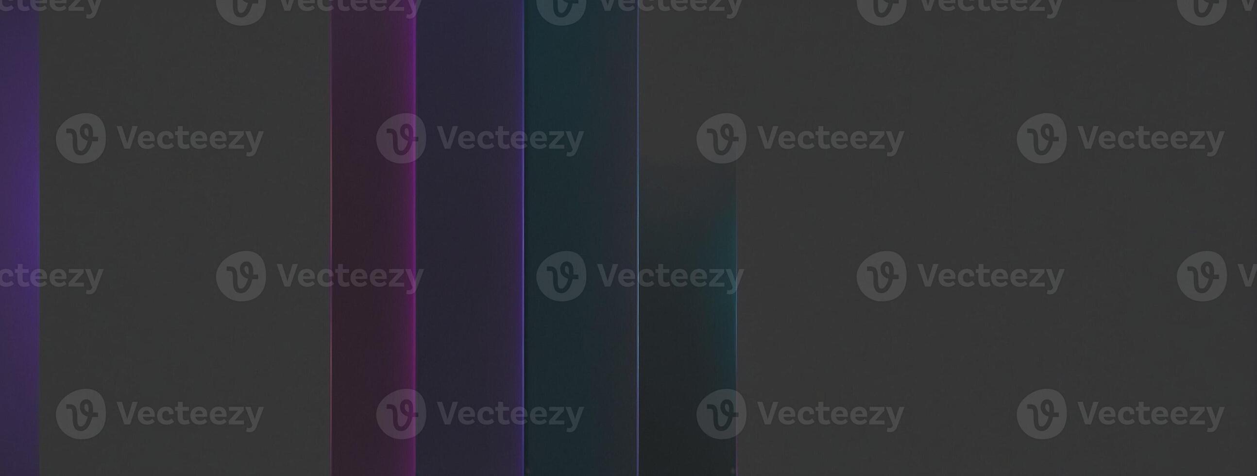 A black background with purple and blue stripes photo